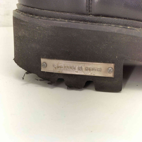 チャールズアンドキース CHARLES&KEITH Imogen イモージェン サイドジップ アンクルブーツ レディース