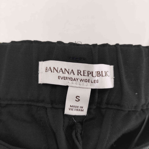 バナナリパブリック BANANA REPUBLIC エブリデイ ワイドレッグ リネン パンツ レディース S