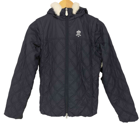 キャロウェイ Callaway ラビットファー 中綿 ブルゾン レディース JPN:L