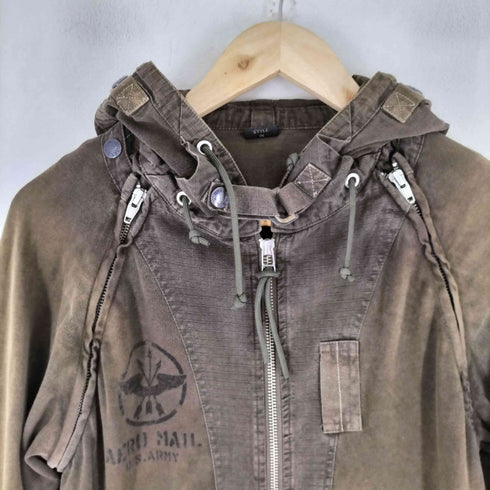 アヴィレックス AVIREX MADE IN USA デタッチャブル ギミック フーディ メンズ JPN:M
