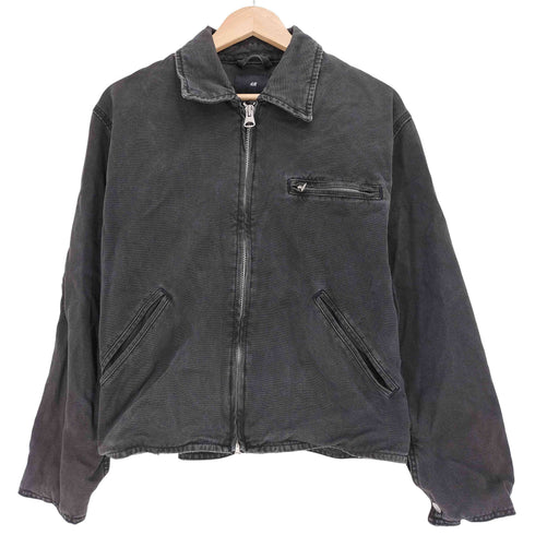 エイチアンドエム H&M キャンバスワークウェアジャケット メンズ import:S