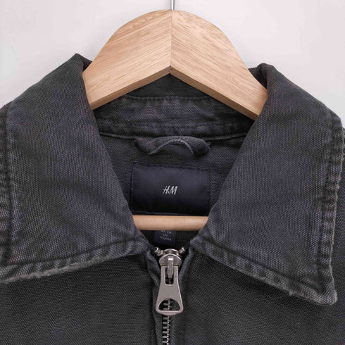 エイチアンドエム H&M キャンバスワークウェアジャケット メンズ import:S