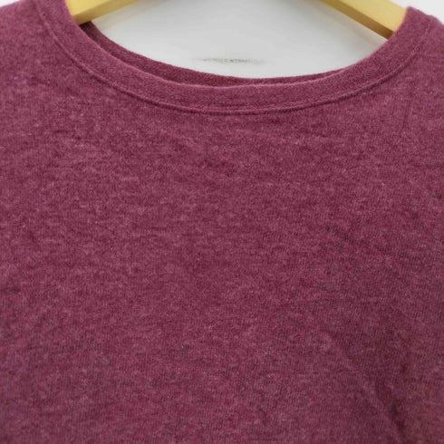 キャピタル KAPITAL ラムウール天竺ベルジスリーブベルTシャツ レディース JPN:0