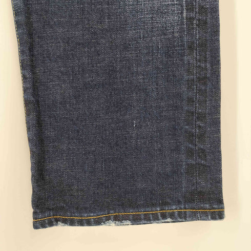 ユニフォームエクスペリメント uniform experiment MEDIUM RISE HARD DAMAGED STRETCH JEANS メンズ 29