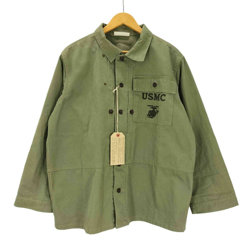 ワイパーインク WAIPER.inc 米軍 1940's U.S.M.C. P-44 HBT ユーティリティ ジャケット ミリタリー ジャケット メンズ US:40