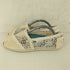 トムス TOMS Classic Natural Moroccan Crochet クラシック ナチュラル モロッカン クロシェ フラワーレース シューズ レディース US:6.5
