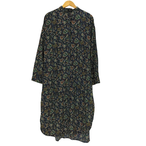 アンティカパターントルソ antiqua patterntorso antiqua アラベスク 花柄 シャツワンピース ワンピース レディース FREE