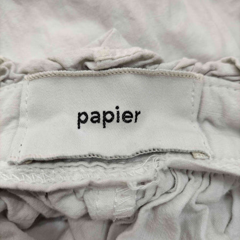 パピエ papier Holder blouse ホルダーブラウス レディース