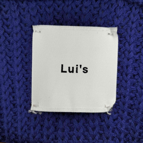 ルイス Luis 片畦バルーンクルーネックニット メンズ FREE
