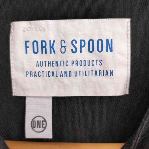 フォークアンドスプーン FORK&SPOON ピンタックブラウス レディース ONE SIZE