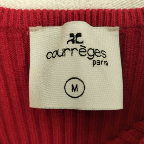 クレージュ courreges フロント刺繍キャミソール レディース import:M