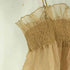 ラインヴァンド LEINWANDE Recycle Organdy Pleats Dress オーガンジーワンピース レディース FREE