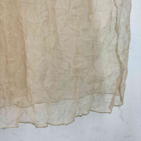 ラインヴァンド LEINWANDE Recycle Organdy Pleats Dress オーガンジーワンピース レディース FREE