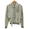オープンワイワイ OPEN YY APPLIQUE ZIPUP JACKET アップリケ ジップアップ スウェットシャツ レディース L