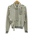 オープンワイワイ OPEN YY APPLIQUE ZIPUP JACKET アップリケ ジップアップ スウェットシャツ レディース L