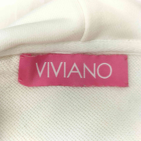 ヴィヴィアーノ VIVIANO Gathered Tulle Hoodie ギャザーチュールフーディ レディース import:M