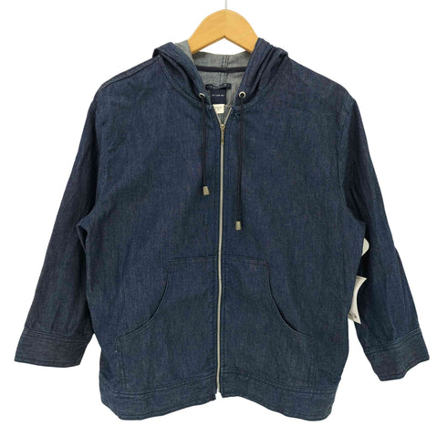 ギャップ Gap OLD 90-00s STRETCH デニムジップアップパーカー レディース JPN:L