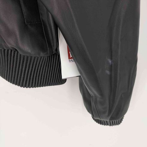 ザラ ZARA フェイクレザー ボンバージャケット MA-1 レディース import:M