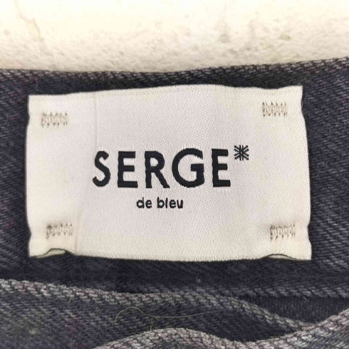 サージ SERGE de bleu UNION SP REMAKA ユニオン エスピー リメイク デニムパンツ レディース 25