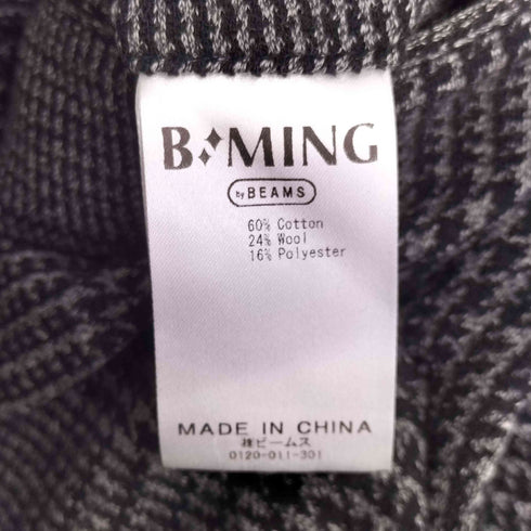 ビーミングバイビームス B:MING by BEAMS NOMAD ジャカード グレンチェック ジャケット メンズ