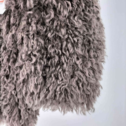 ザラ ZARA フェイクファーコート レディース import:S