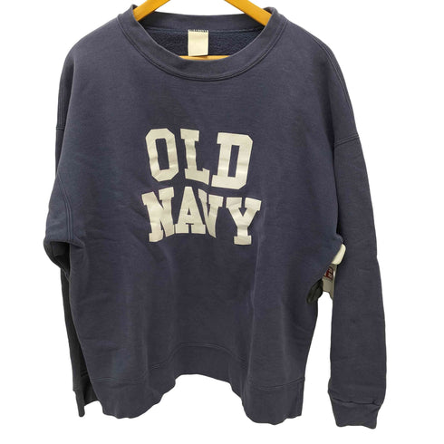オールドネイビー OLD NAVY USA製 ロゴ スウェット メンズ import:XL