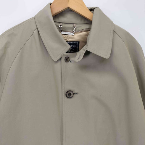 バーバリーズ BURBERRYS 80-90s 紺タグ ノバチェックライナー付き ステンカラーハーフコート レディース import:M