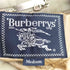 バーバリーズ BURBERRYS 80-90s 紺タグ ノバチェックライナー付き ステンカラーハーフコート レディース import:M