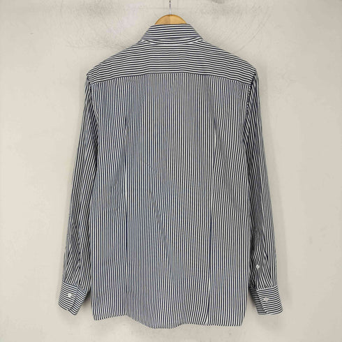 ディストリクトユナイテッドアローズ District UNITED ARROWS ラウンドカラー L/S ストライプシャツ メンズ 40