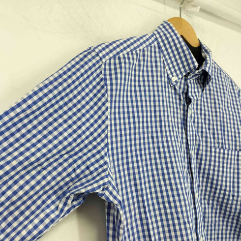 ディストリクトユナイテッドアローズ District UNITED ARROWS ギンガムチェック L/S ボタンダウンシャツ メンズ 40