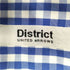 ディストリクトユナイテッドアローズ District UNITED ARROWS ギンガムチェック L/S ボタンダウンシャツ メンズ 40