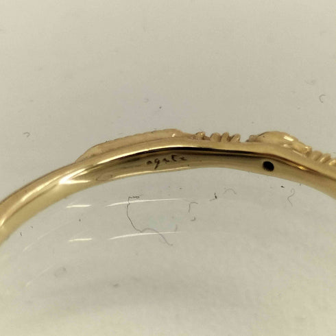 アガット agete K10 ダイヤモンドリング 0.02ct レディース 13号