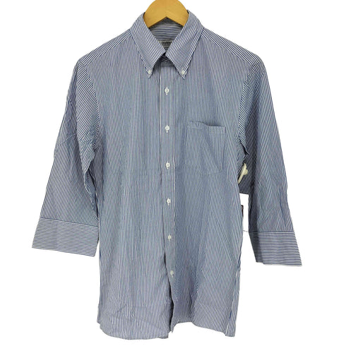 ディストリクトユナイテッドアローズ District UNITED ARROWS ボタンダウン L/S ストライプシャツ メンズ 40