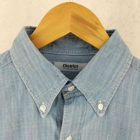 ディストリクトユナイテッドアローズ District UNITED ARROWS ボタンダウン L/S ロングスリーブシャツ メンズ 39