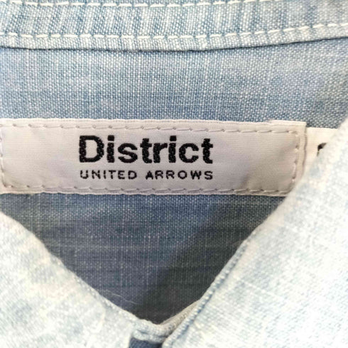 ディストリクトユナイテッドアローズ District UNITED ARROWS ボタンダウン L/S ロングスリーブシャツ メンズ 39