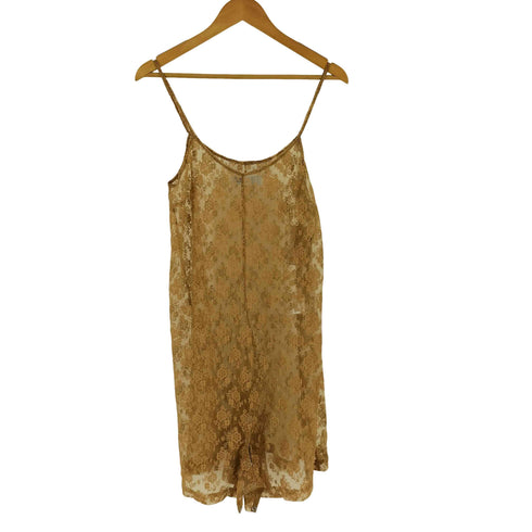 トーガアーカイブス TOGA ARCHIVES Spark Lace Cami スパークレースキャミ フラワー レース レディース M