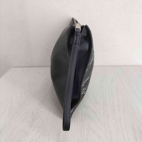 カルバンクラインジーンズ Calvin Klein Jeans 総柄 フェイクレザー ミディアム トラベル ポーチ メンズ