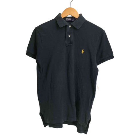 ポロバイラルフローレン Polo by RALPH LAUREN CUSTOM FIT スモールポニー刺繍 半袖ポロシャツ メンズ import:M