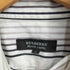 バーバリーブラックレーベル BURBERRY BLACK LABEL ボーダー 半袖ポロシャツ メンズ JPN:2