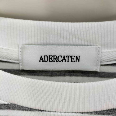 ADERCATEN 裾ドロスト ボーダー ロングスリーブカットソー メンズ JPN:L
