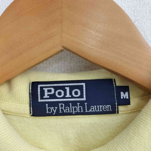 ポロバイラルフローレン Polo by RALPH LAUREN パイル地 スモールポニー刺繍 半袖ポロシャツ メンズ import:M