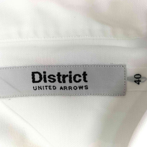 ディストリクトユナイテッドアローズ District UNITED ARROWS オックスフォード ボタンダウン シャツ メンズ 40