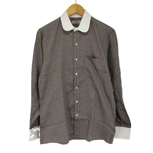 ディストリクトユナイテッドアローズ District UNITED ARROWS 丸襟 ラウンドカラー L/S シャツ メンズ 40