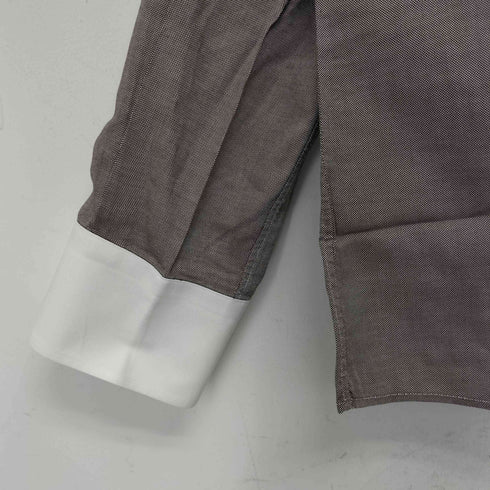 ディストリクトユナイテッドアローズ District UNITED ARROWS 丸襟 ラウンドカラー L/S シャツ メンズ 40