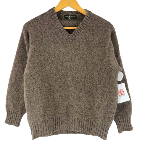 yamane deluxe メランジ Vネック ニット レディース JPN:40 40