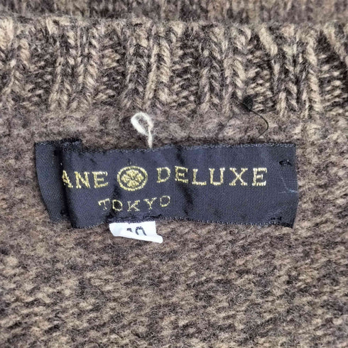 yamane deluxe メランジ Vネック ニット レディース JPN:40 40