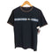 バーバリーブラックレーベル BURBERRY BLACK LABEL フロントプリント 半袖リンガーTシャツ メンズ JPN:2