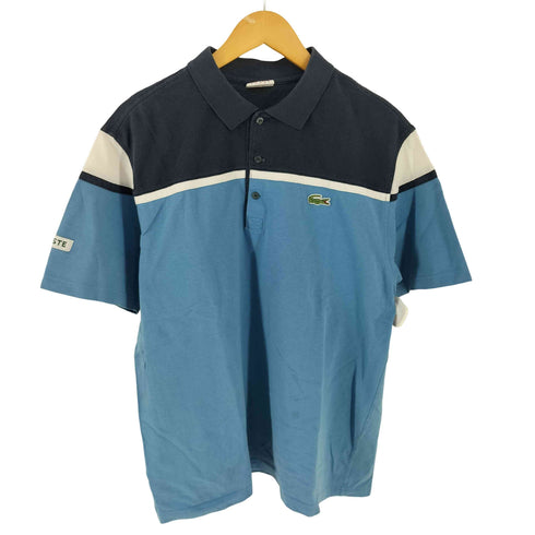 ラコステスポーツ LACOSTE SPORT 90s 切替デザイン 半袖 ポロシャツ メンズ 5