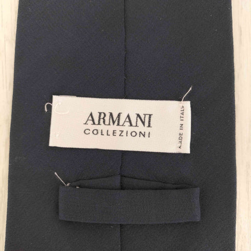 アルマーニコレツィオーニ ARMANI COLLEZIONI シルク100 ストライプ切替 ネクタイ メンズ