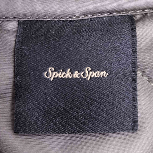 スピックアンドスパン Spick and Span キルティングブルゾン レディース JPN:36